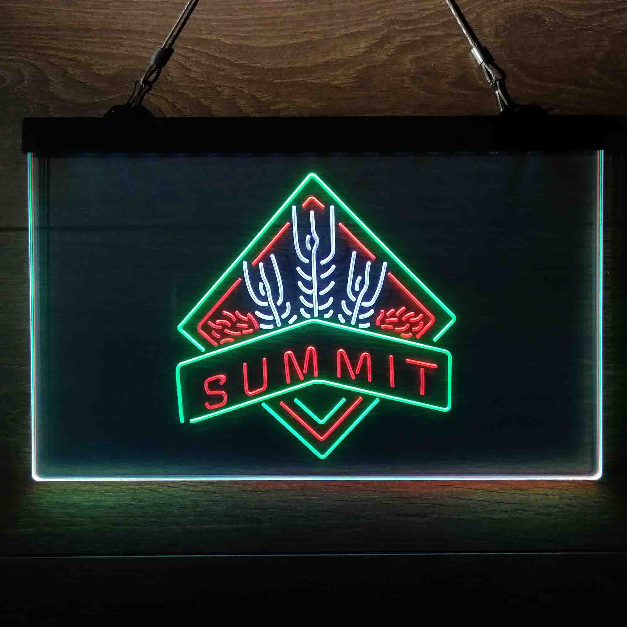 Summit Brewing  Neon 3-Color LED Sign