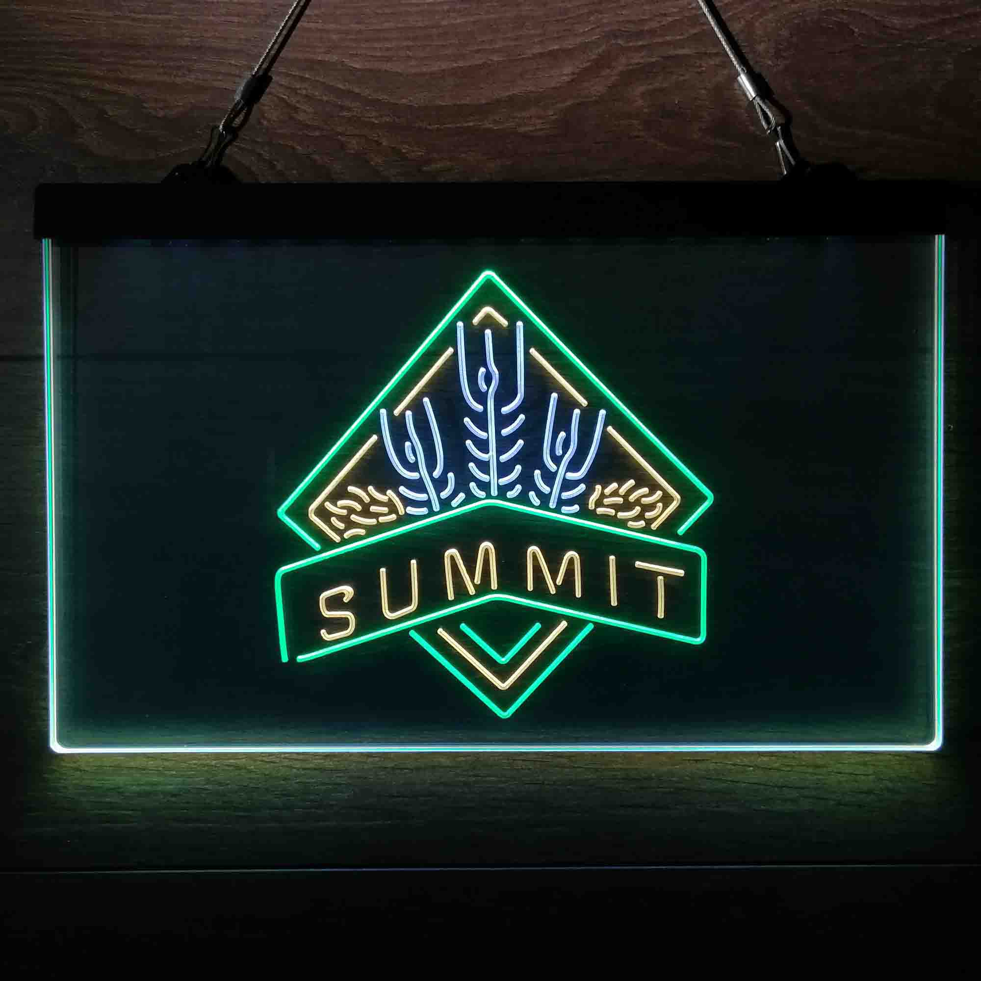 Summit Brewing  Neon 3-Color LED Sign