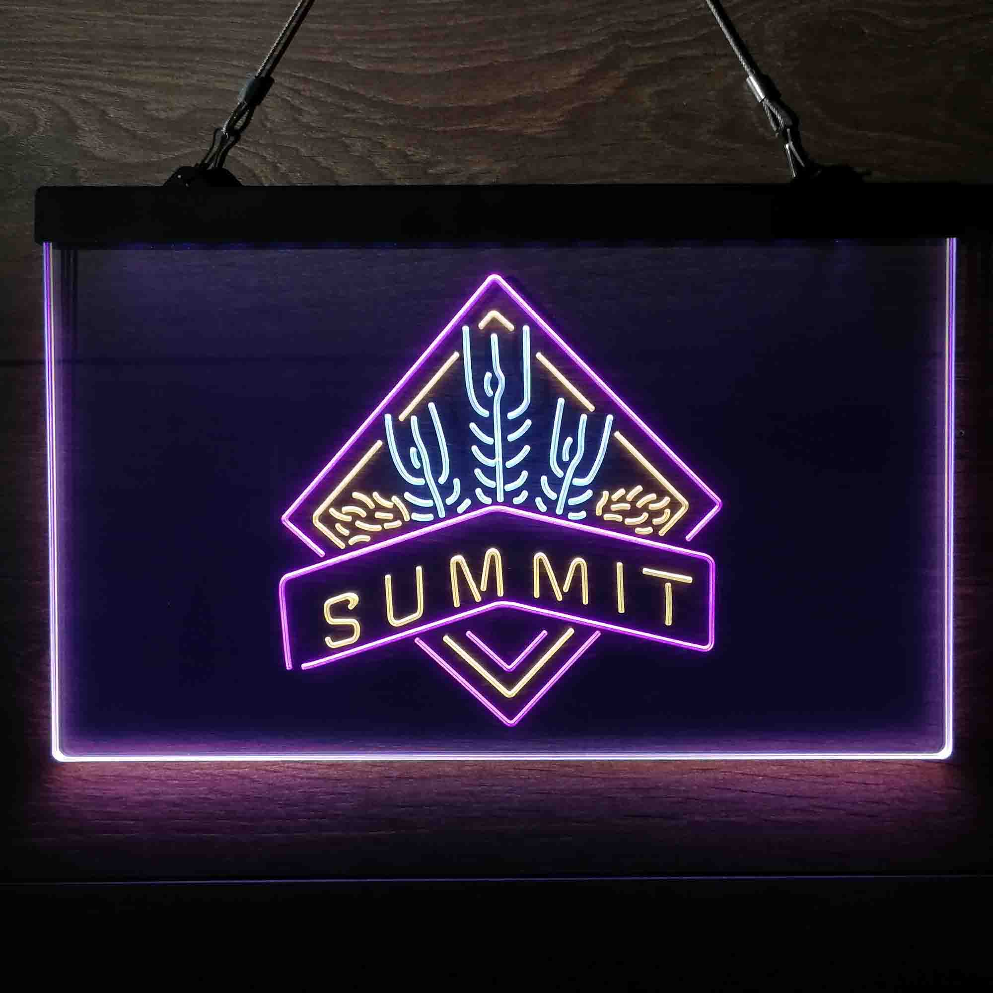 Summit Brewing  Neon 3-Color LED Sign