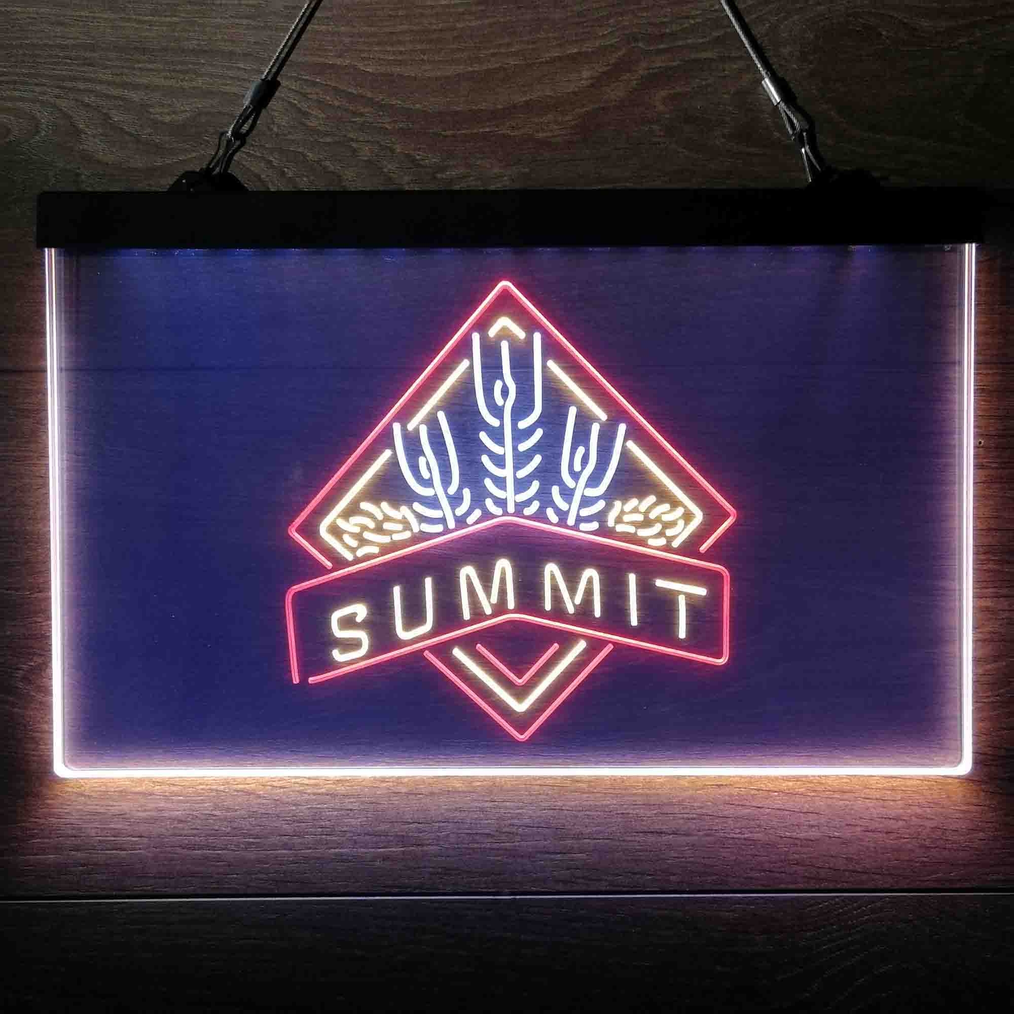 Summit Brewing  Neon 3-Color LED Sign