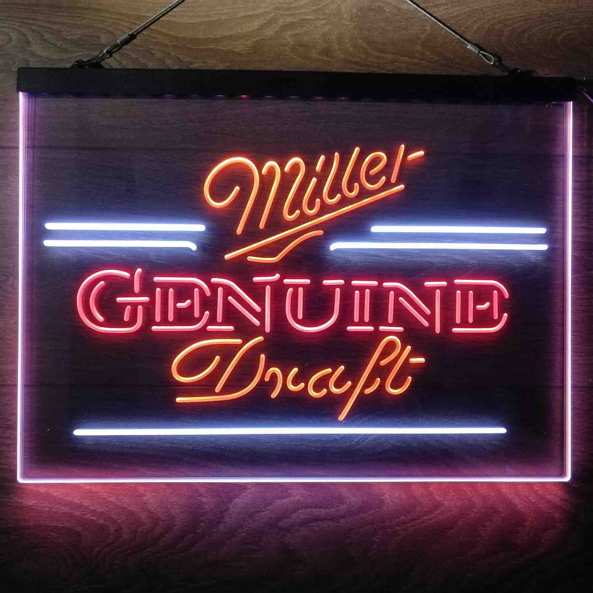 Miller Genuine Draft Neon-Like LED Sign