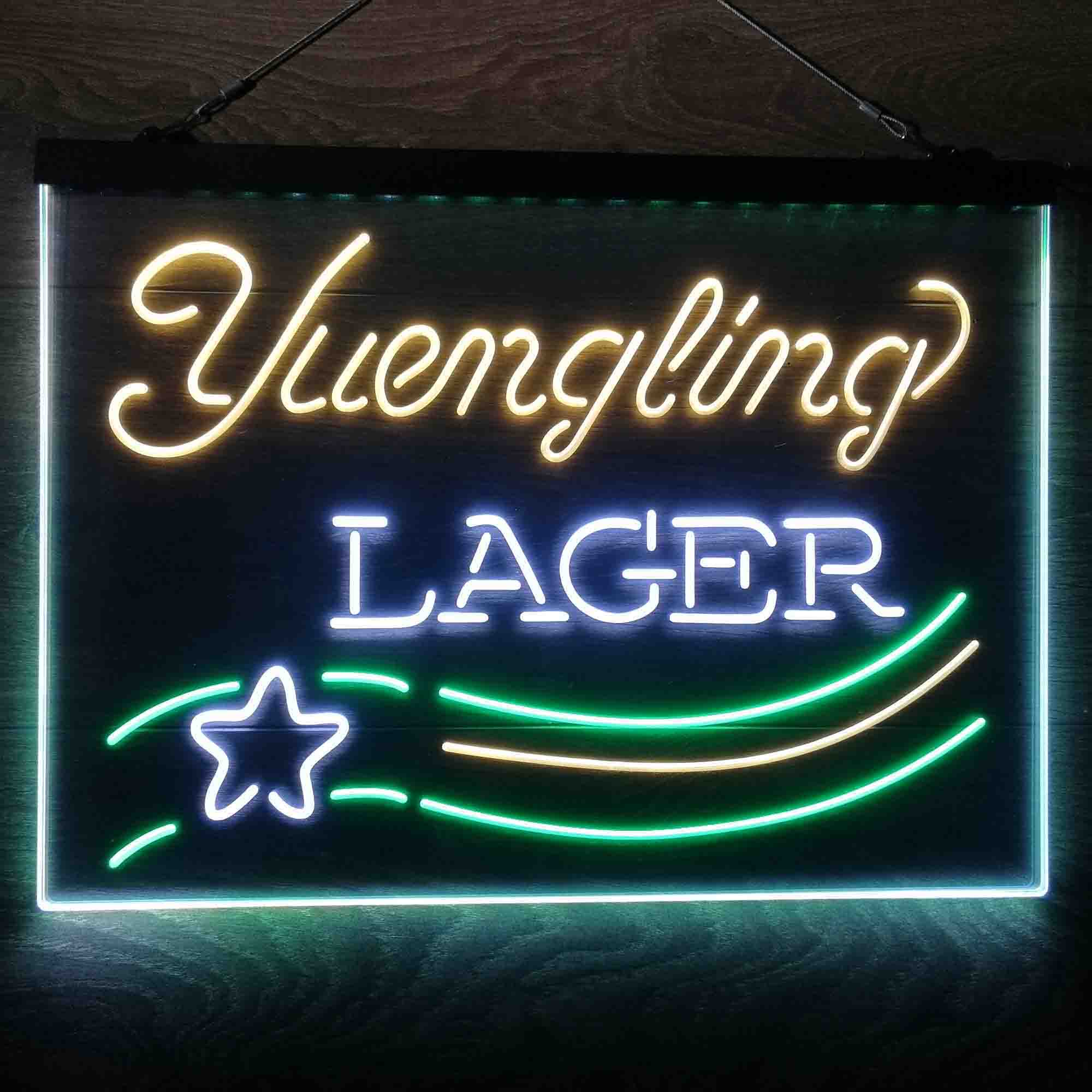 Yuengling Beer Larger Bar Neon 3-Color LED Sign Neon 3-Color LED Sign