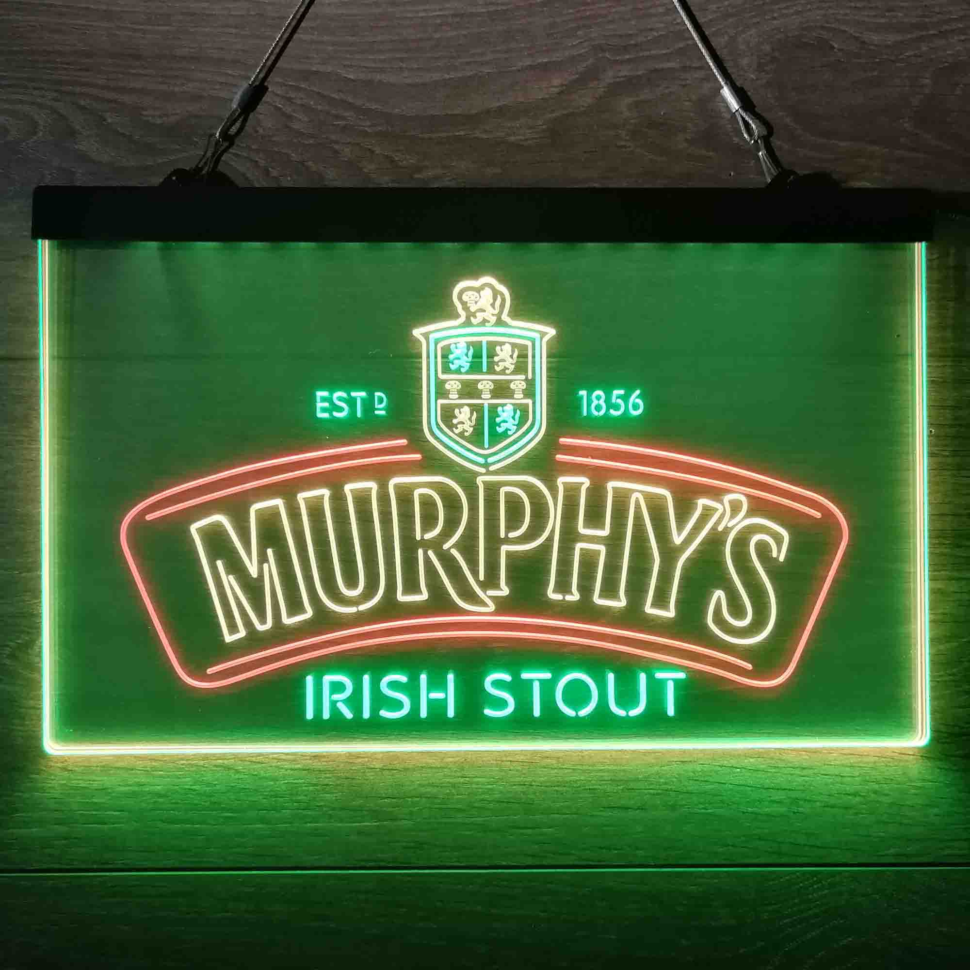 Murphy's Irish Stout Neon 3-Color LED Sign Neon Bar Pub LED Sign | PRO ...