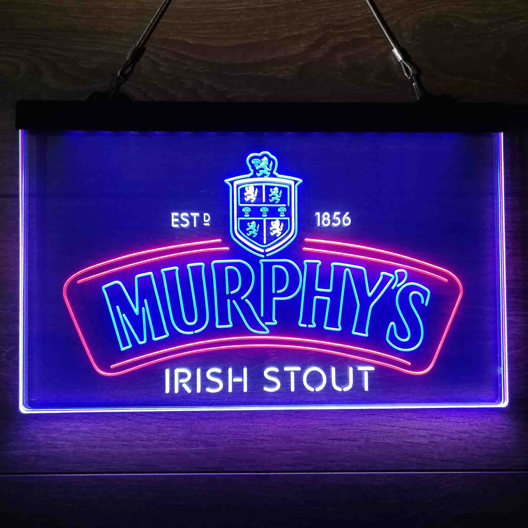 Murphy's Irish Stout  Neon 3-Color LED Sign