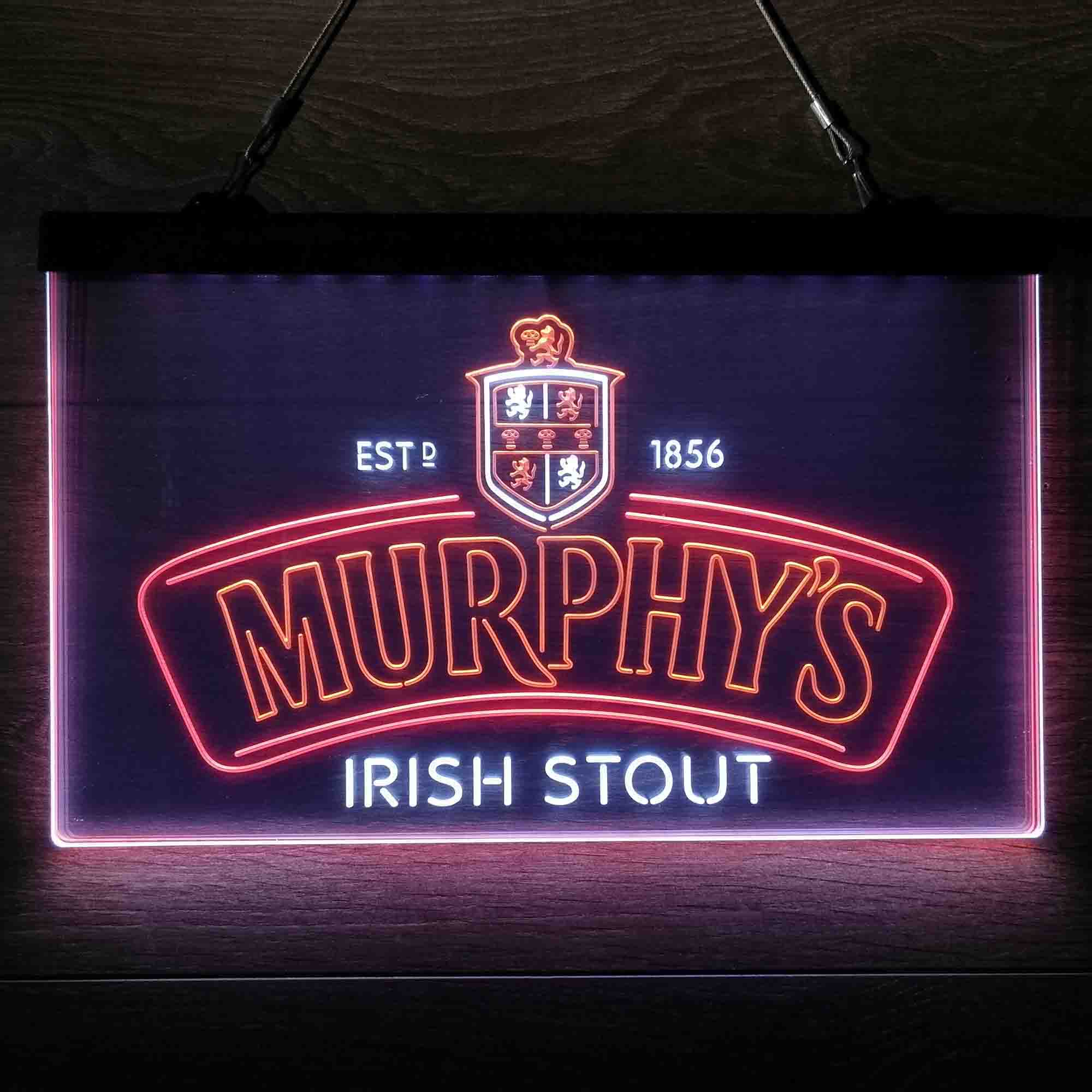 Murphy's Irish Stout  Neon 3-Color LED Sign