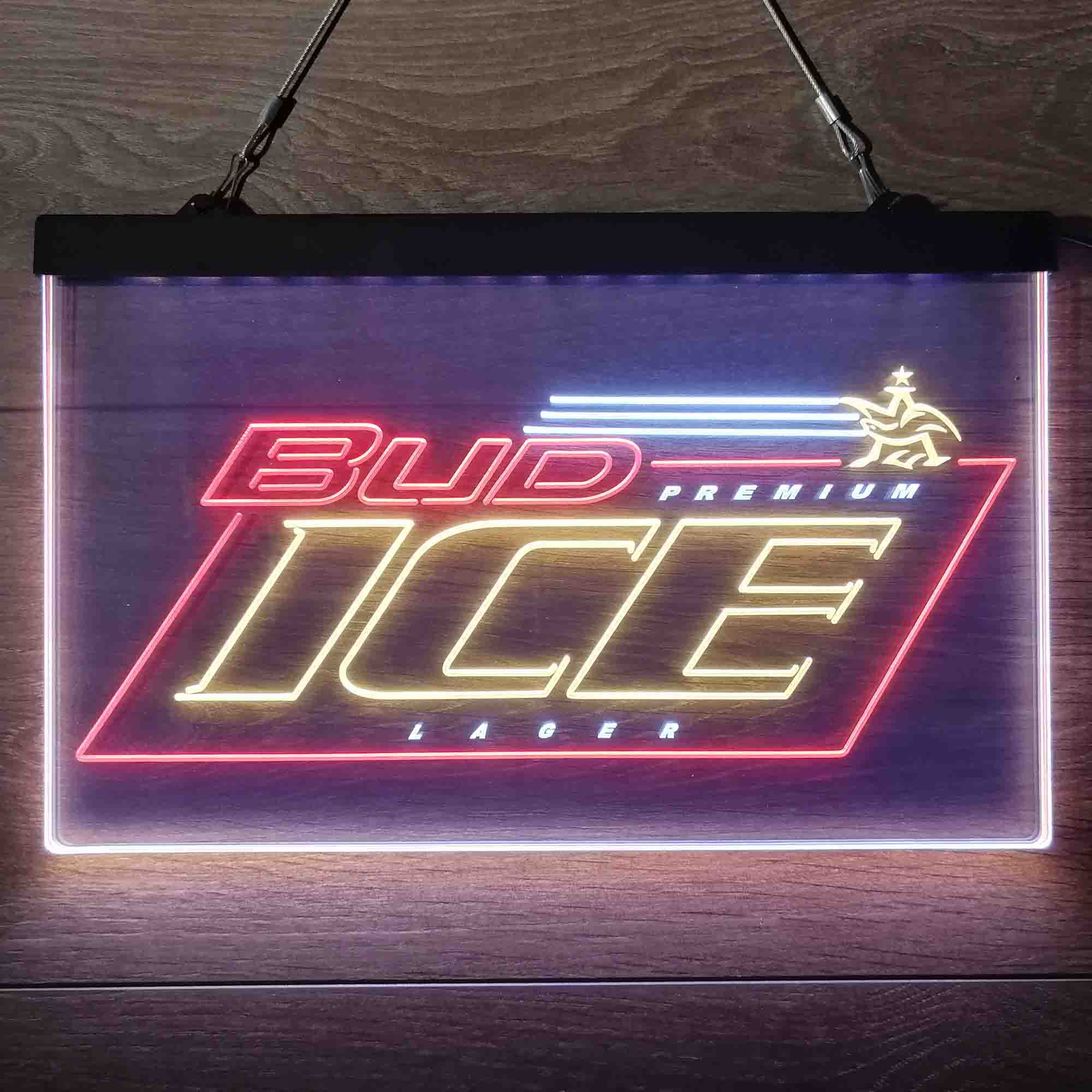 Bud Ice Larger Neon-Like LED Sign