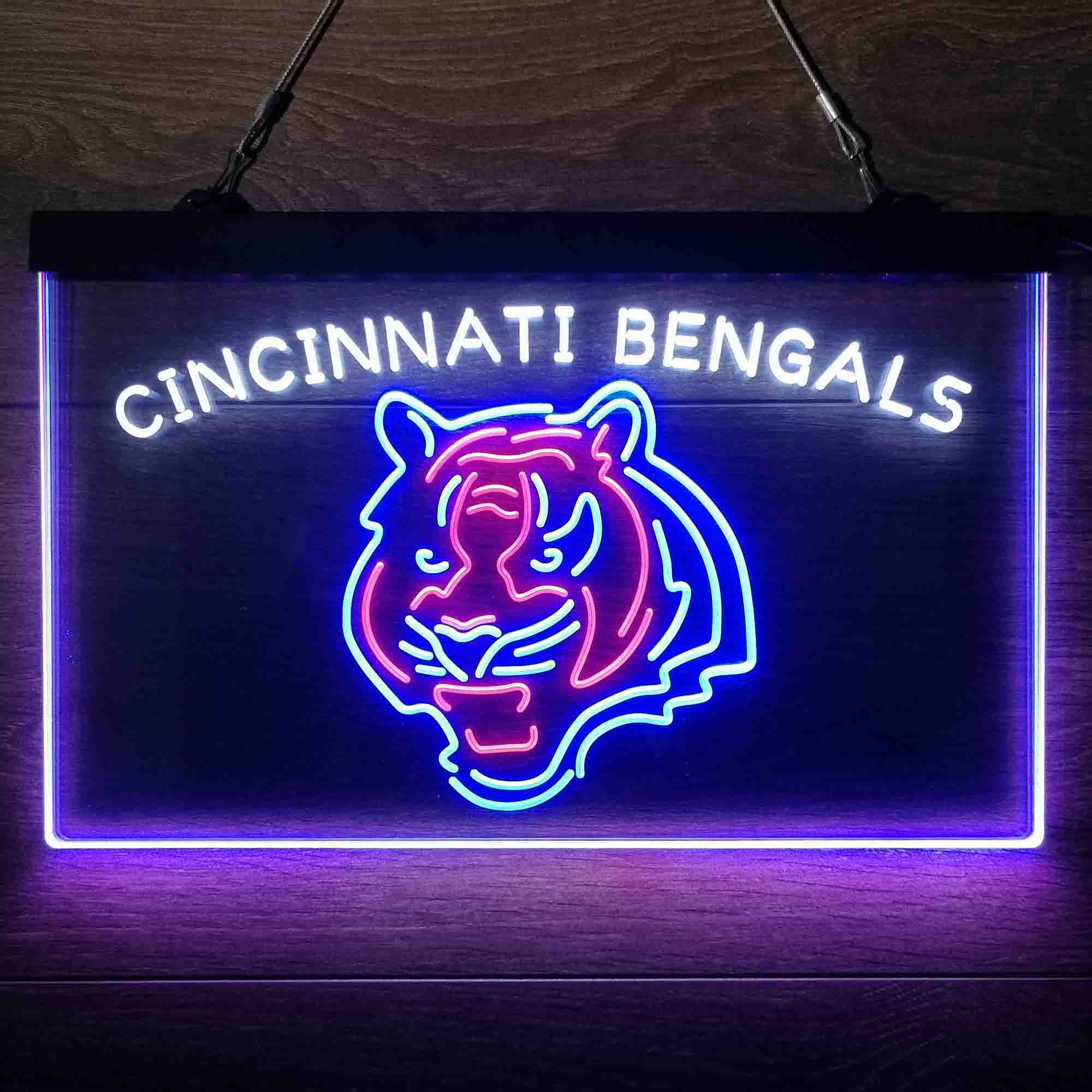Cincinnati Bengals Neon 3-Color LED Sign Neon 3-Color LED Sign