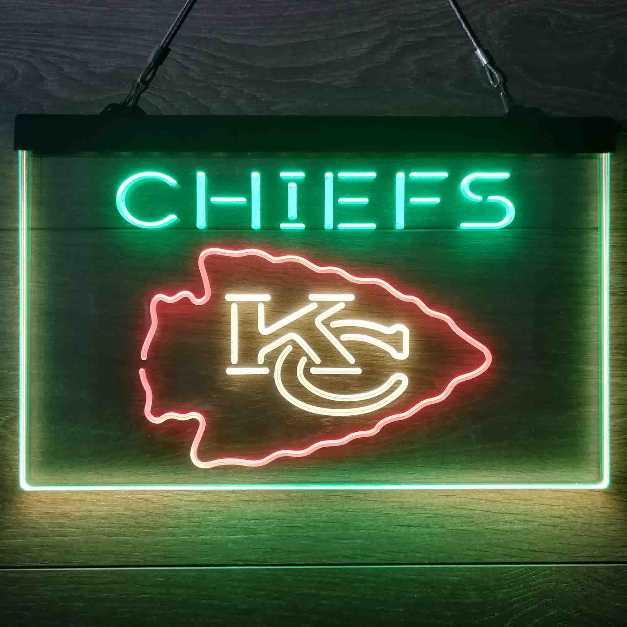 Kansas City Chiefs Neon Light LED Sign