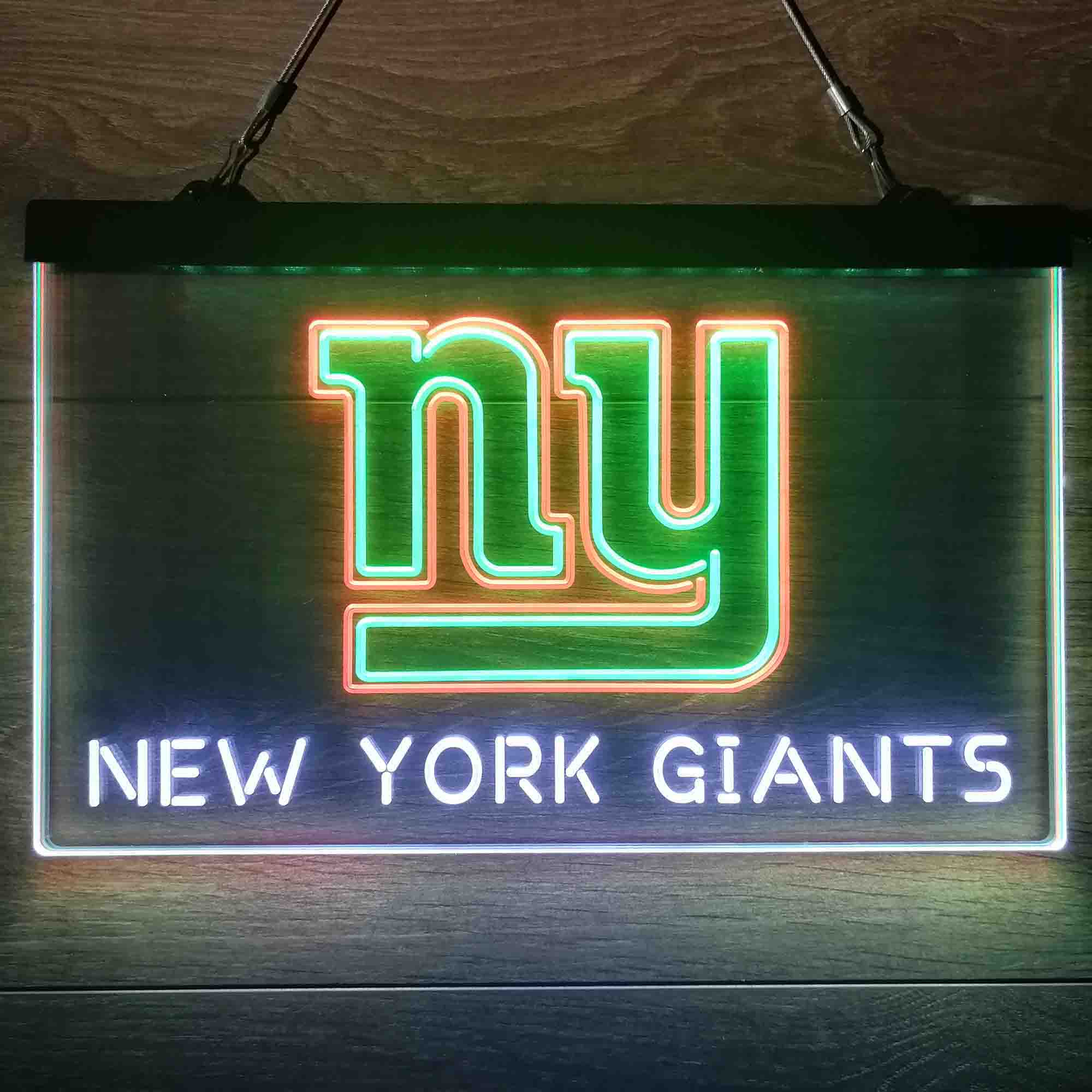 New York Giantsation Neon 3-Color LED Sign