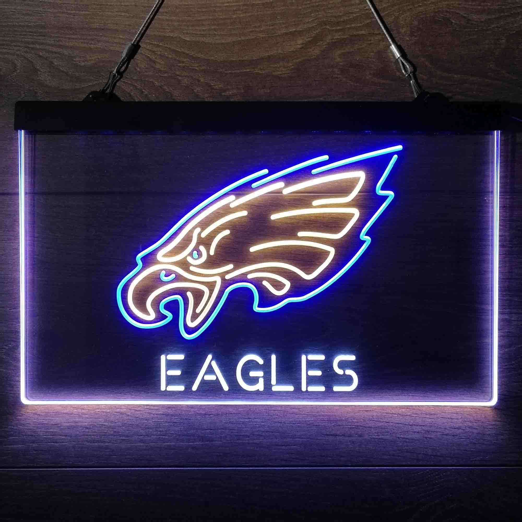 Philadelphia Eagles Neon 3-Color LED Sign