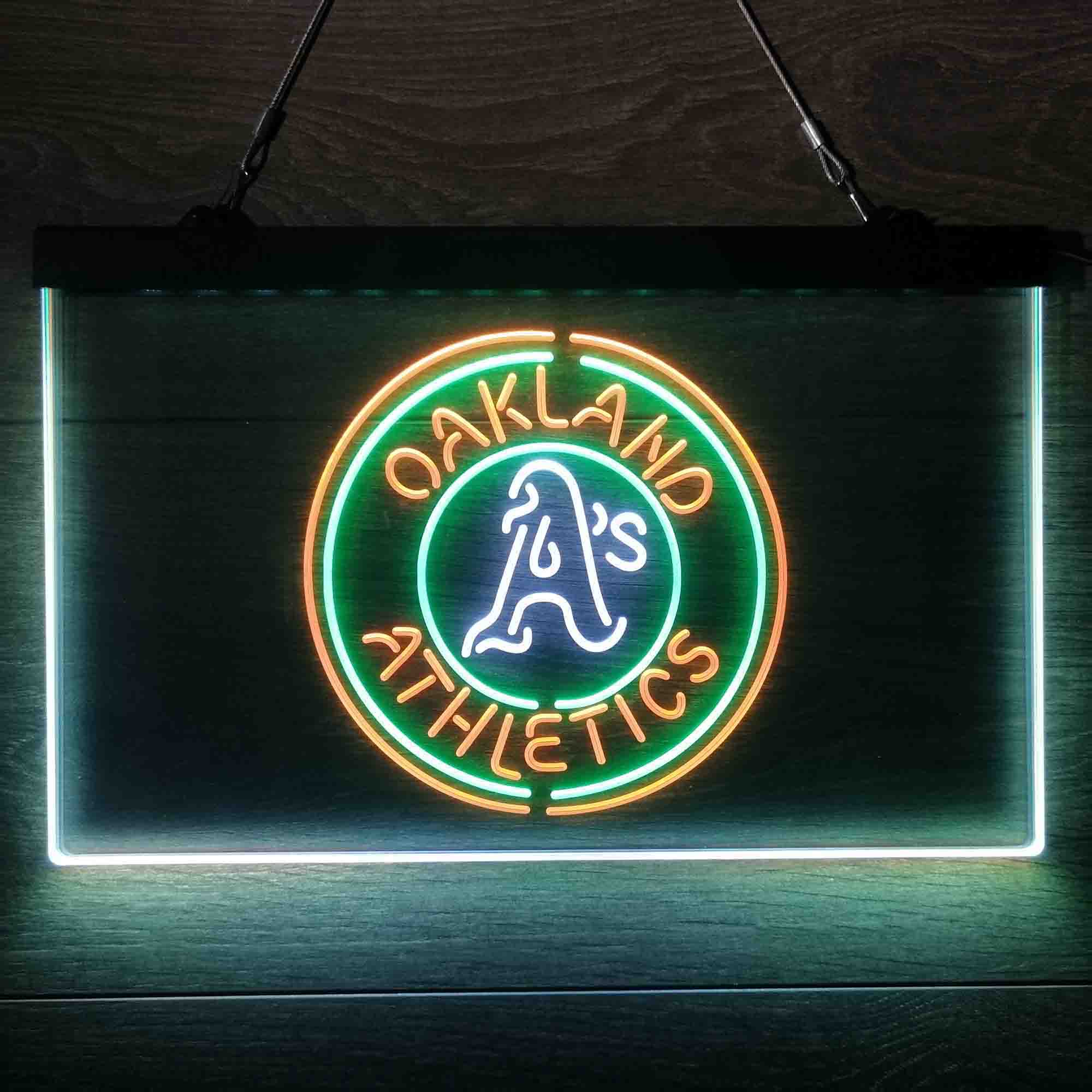 Oakland Athletics Neon-Like LED Sign