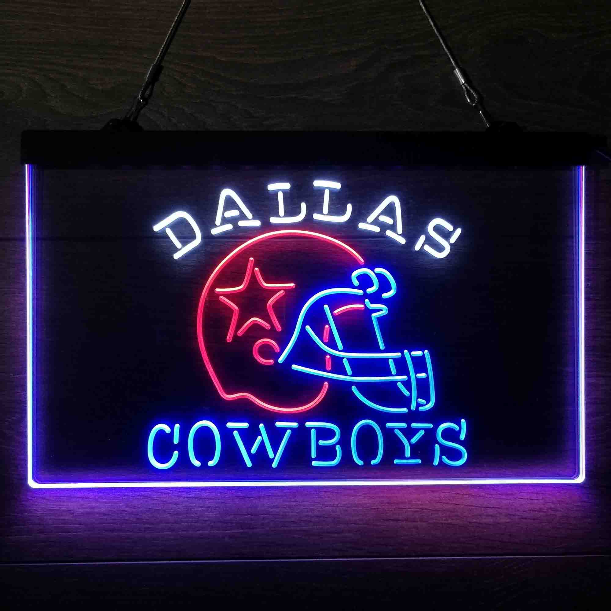 Dallas Cowboys Neon 3-Color LED Sign Neon 3-Color LED Sign