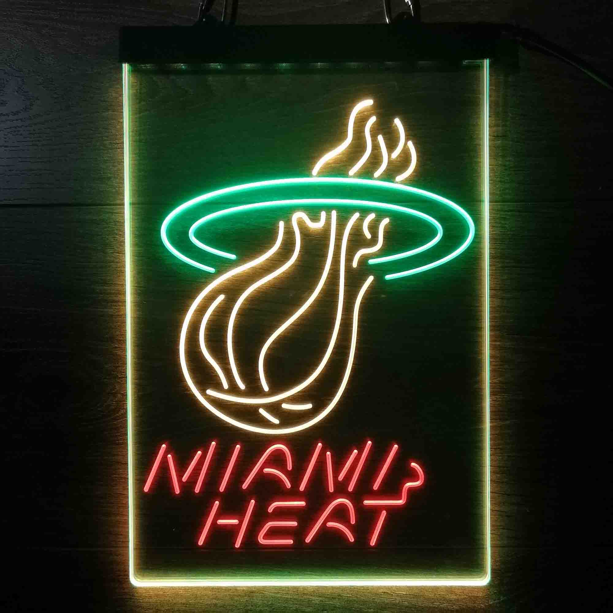 Miami Heat Neon LED Sign 3 Colors