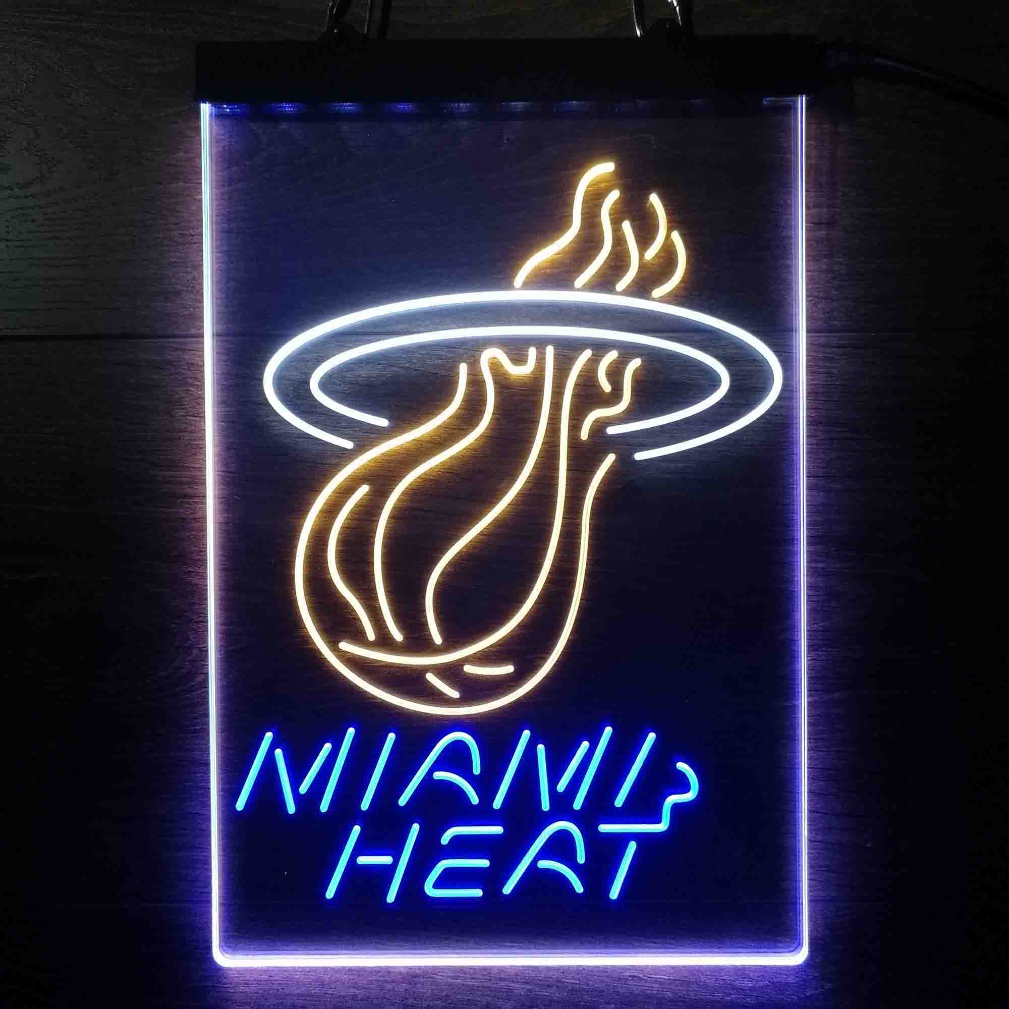 Miami Heat Neon LED Sign 3 Colors