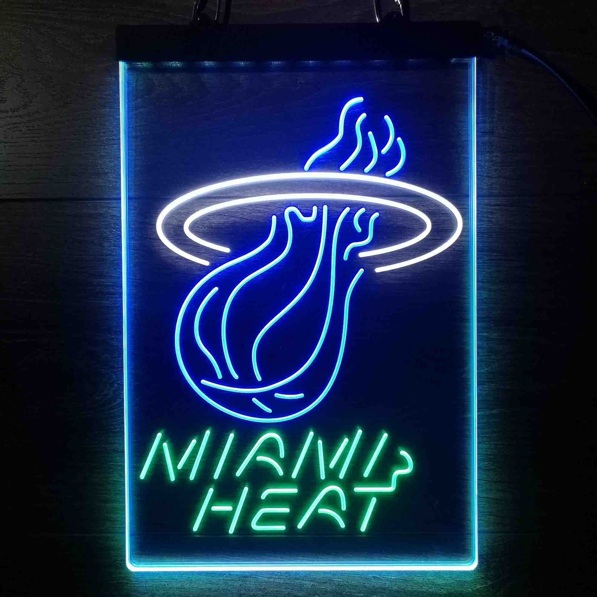 Miami Heat Neon LED Sign 3 Colors