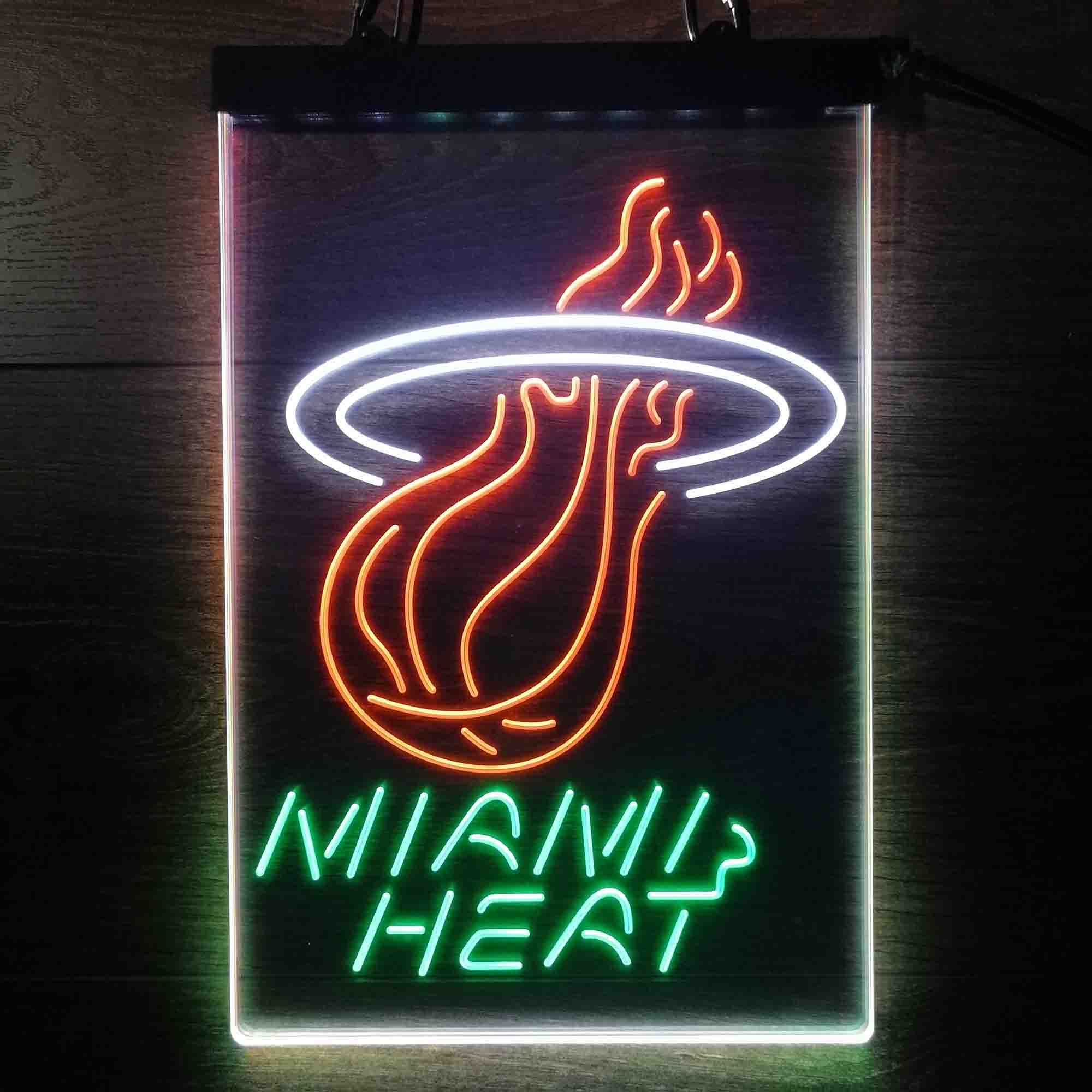 Miami Heat Neon LED Sign 3 Colors