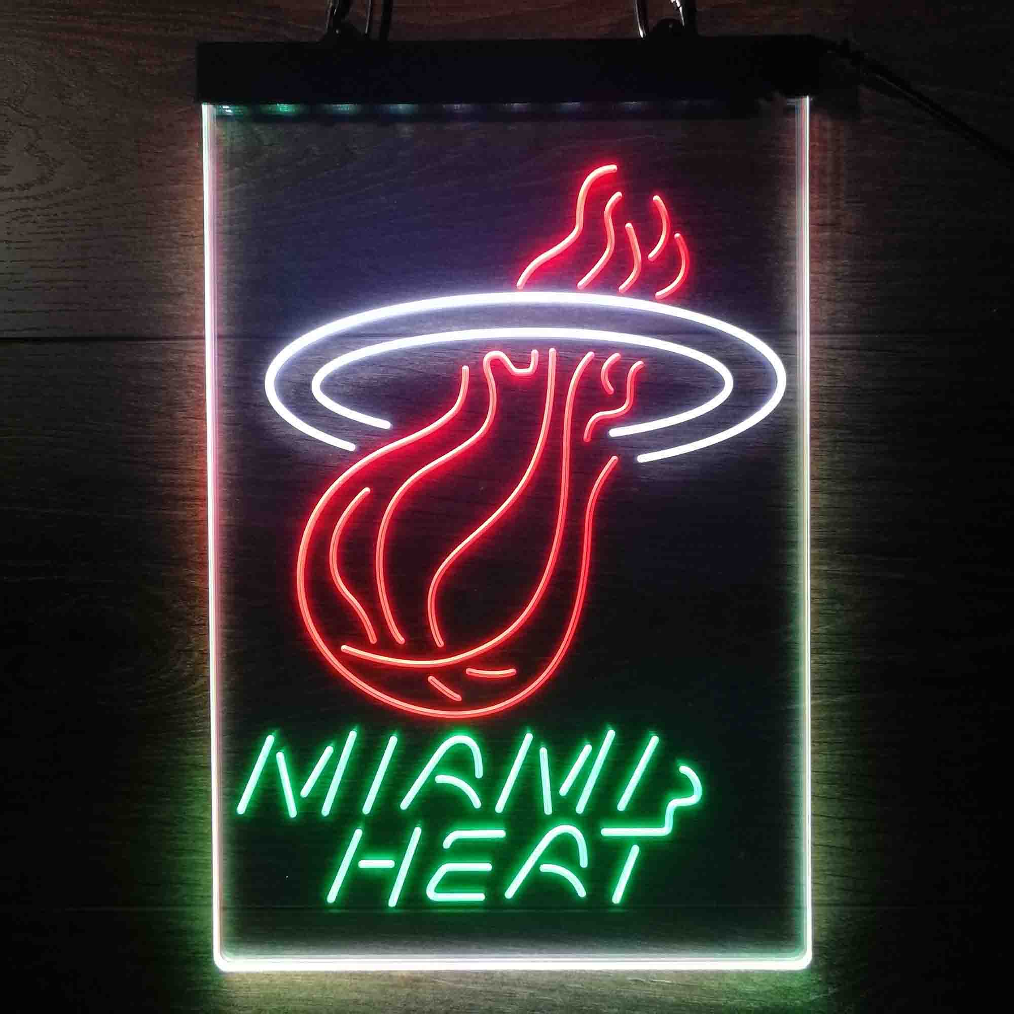 Miami Heat Neon LED Sign 3 Colors