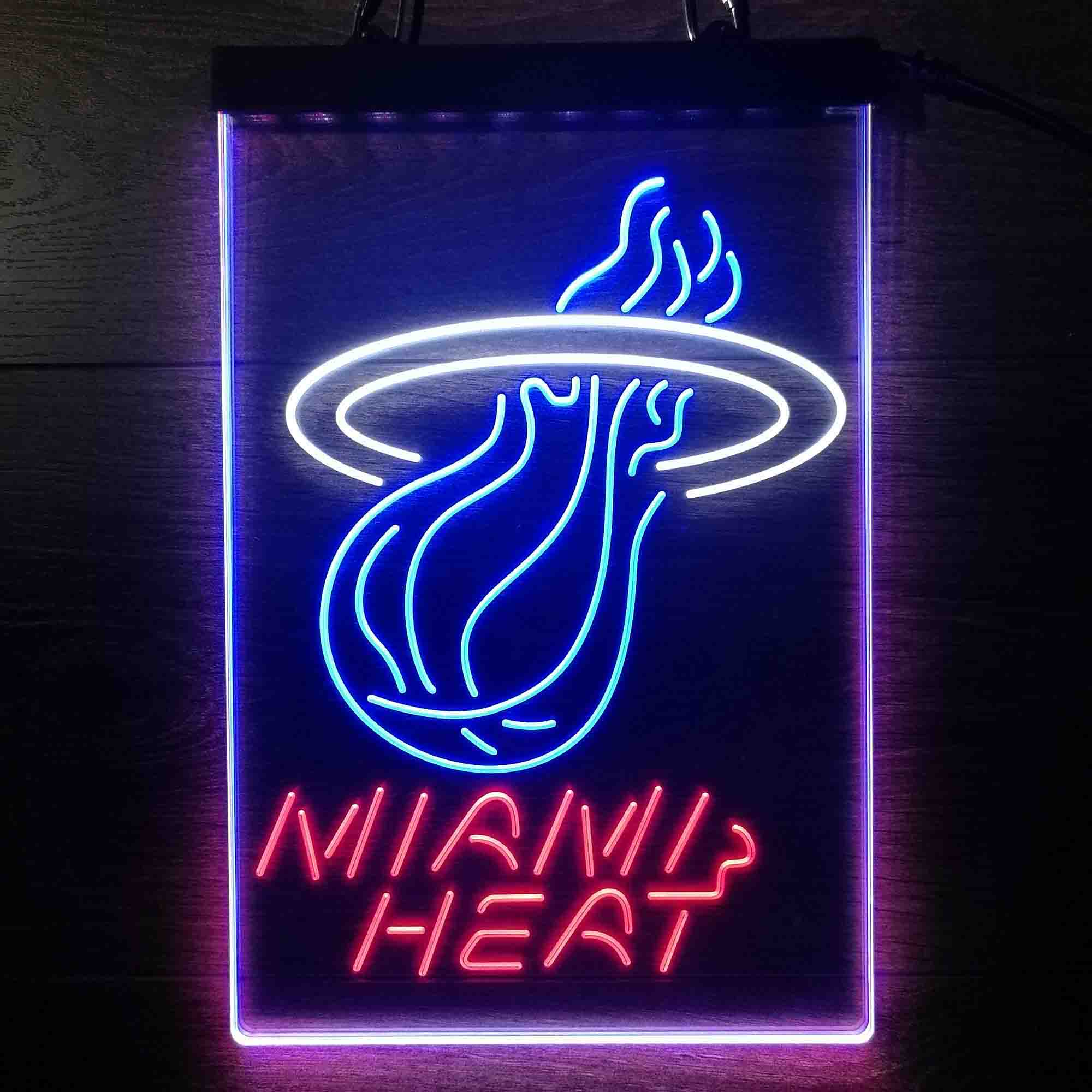 Miami Heat Neon LED Sign 3 Colors