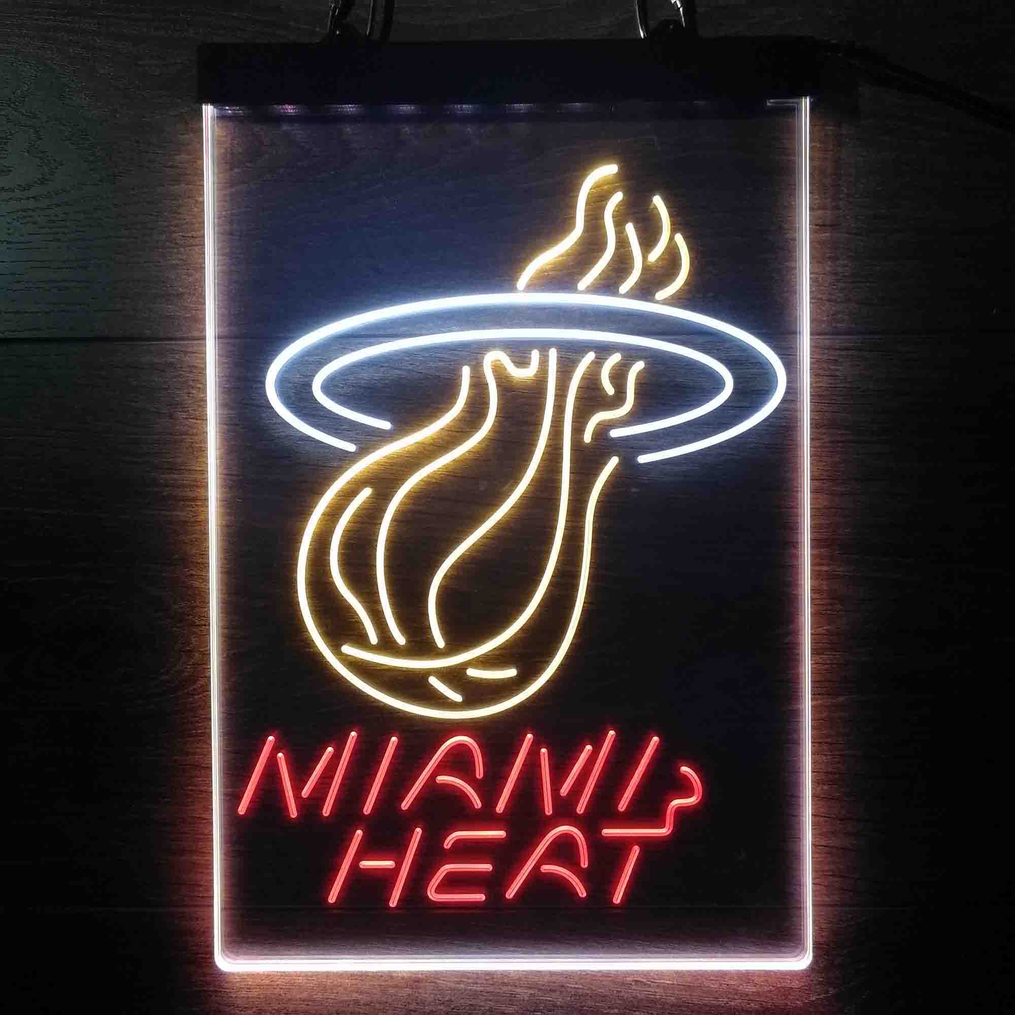 Miami Heat Neon LED Sign 3 Colors