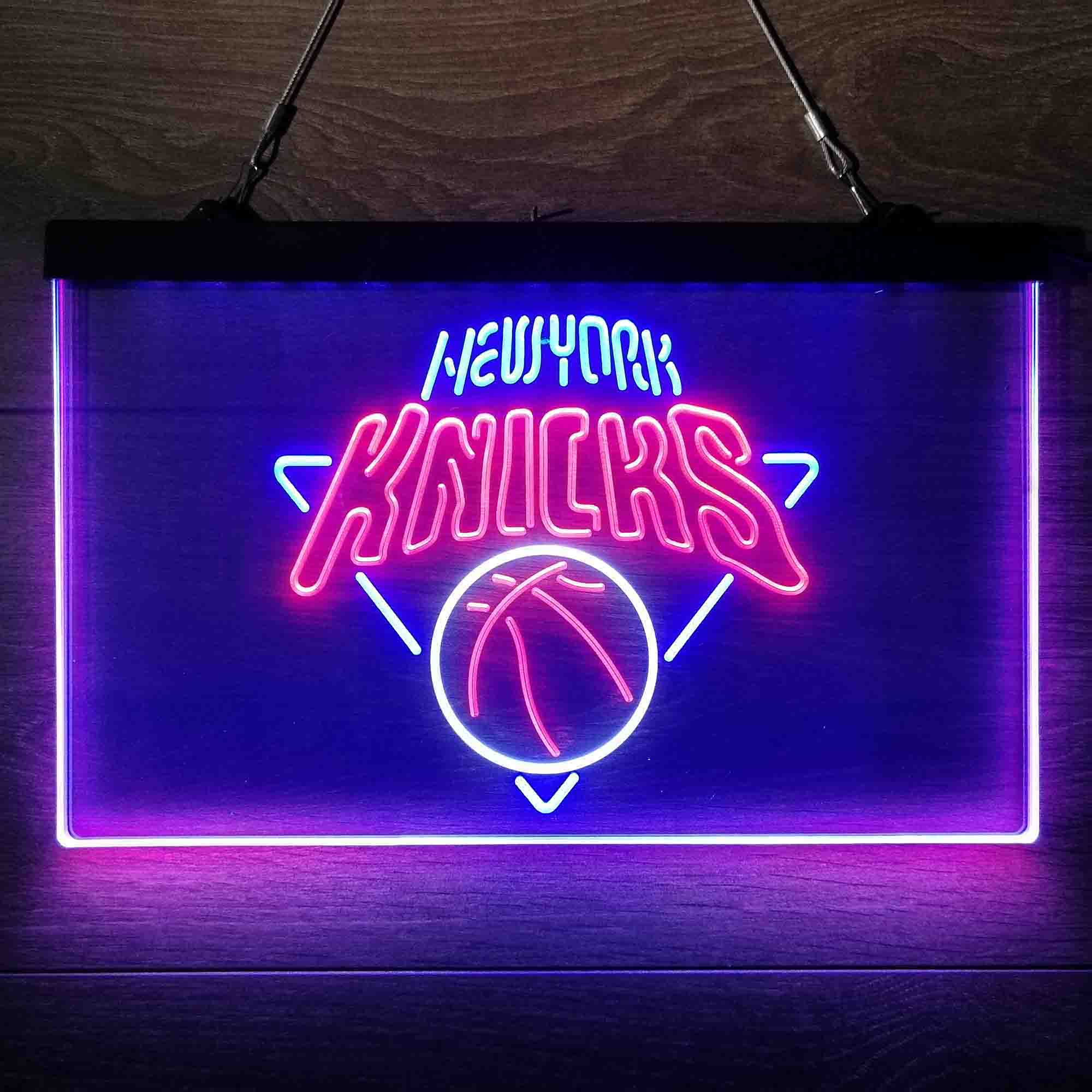 New York Knicks Logo Neon-Like LED Sign