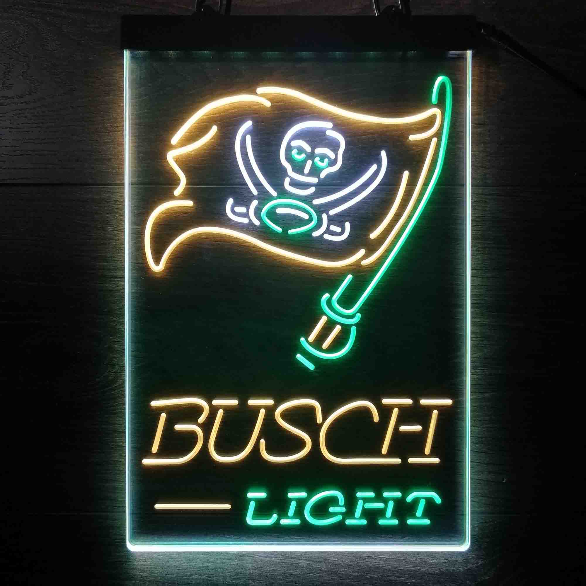 Tampa Bay Buccaneers Busch  Neon LED Sign 3 Colors
