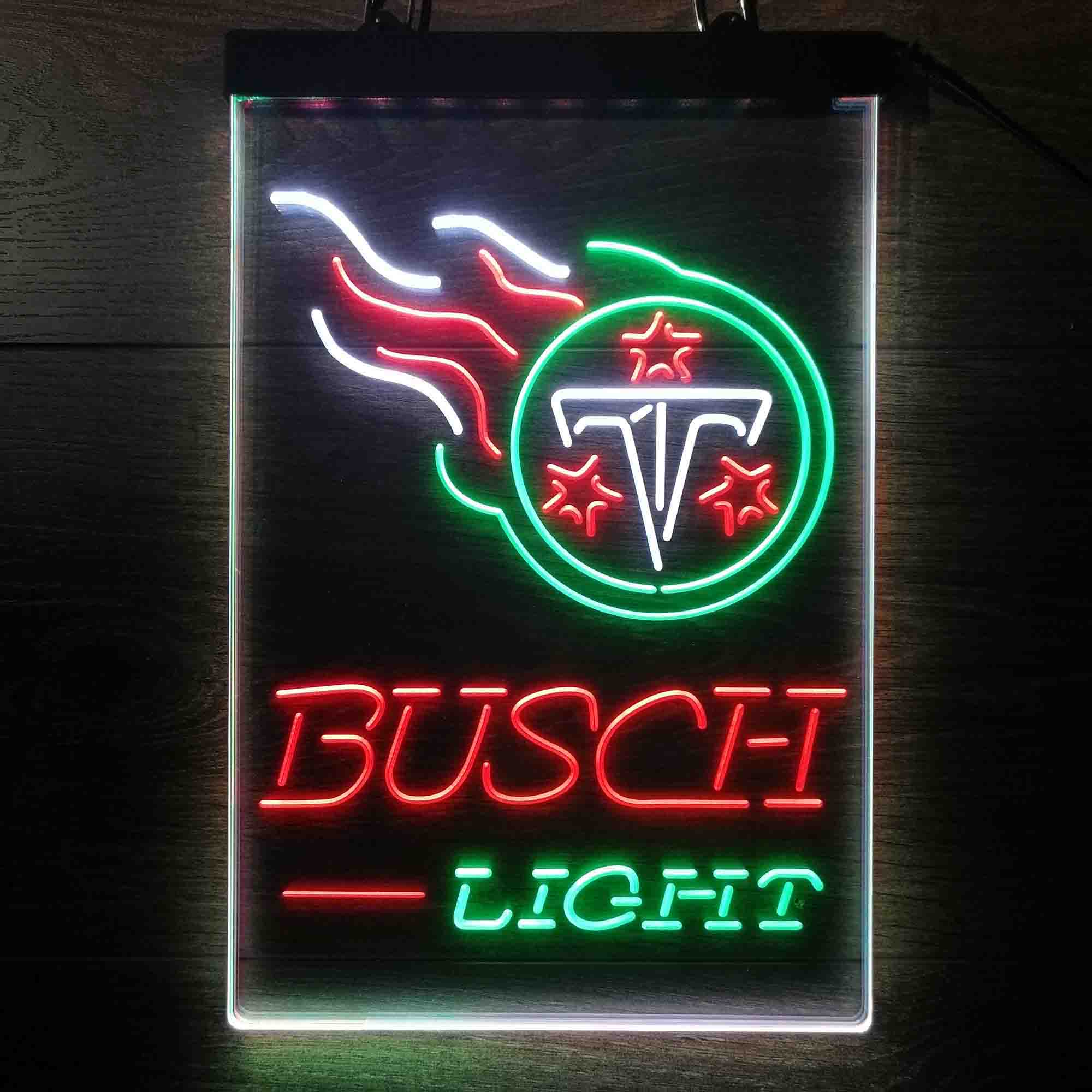 Tennessee Titans Busch  Neon LED Sign 3 Colors