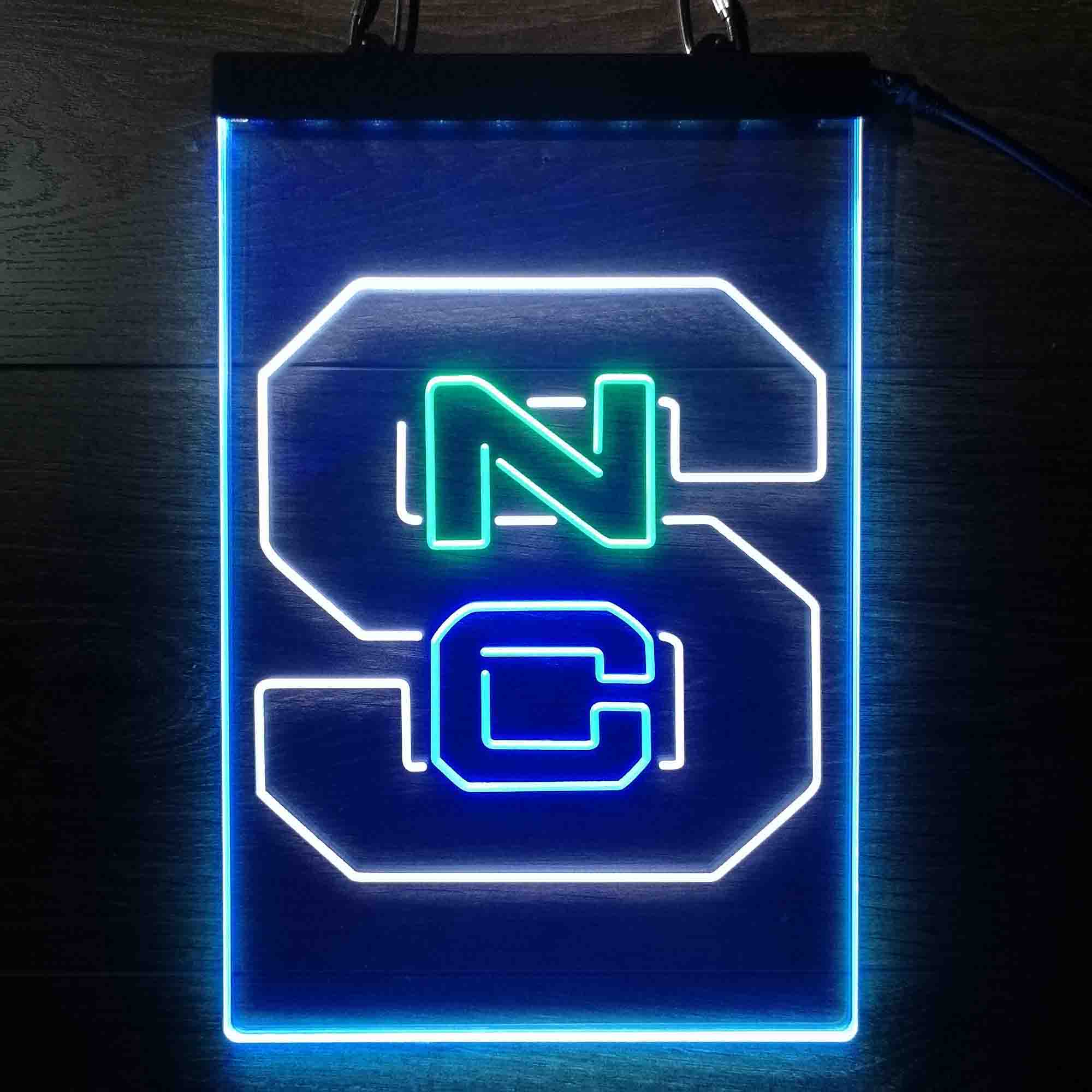 North Carolina State Wolfpack NCAA Neon LED Sign 3 Colors