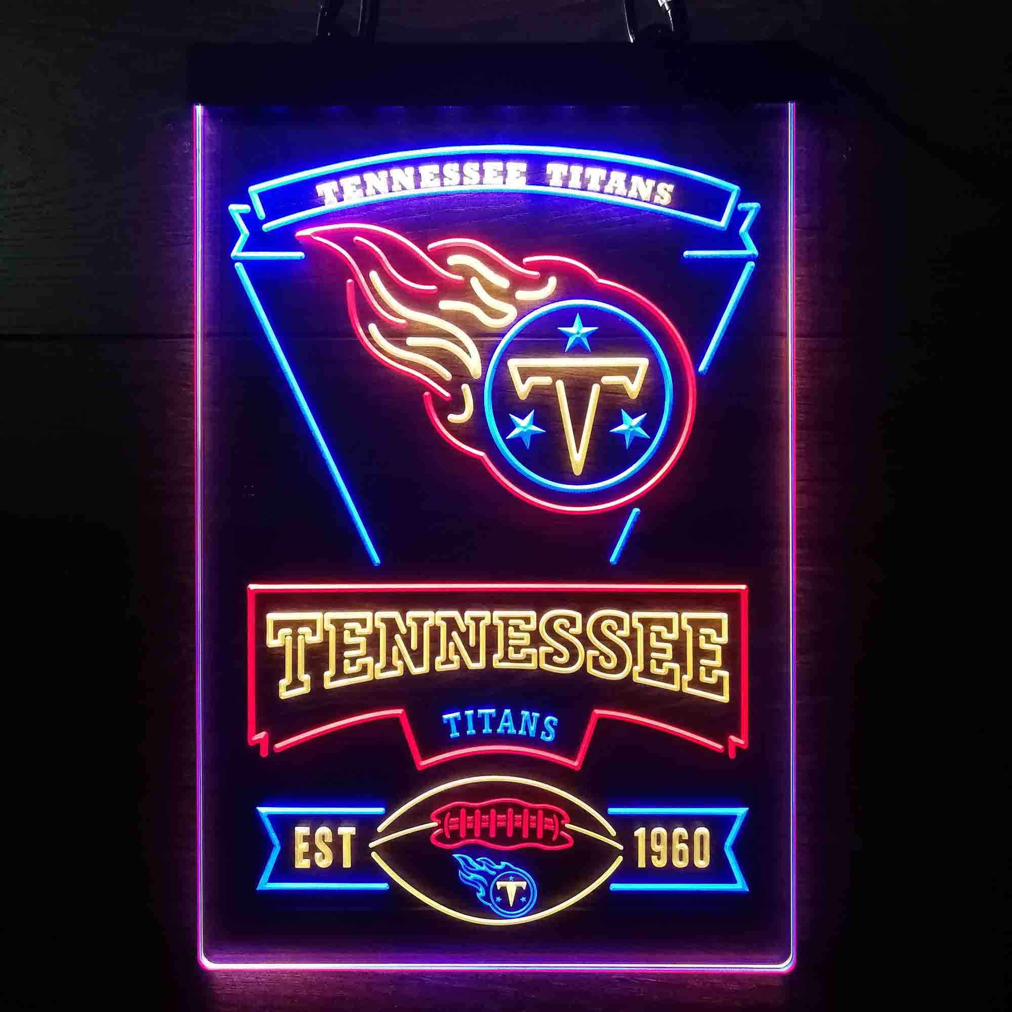Tennessee Titans Neon LED Sign 3 Colors