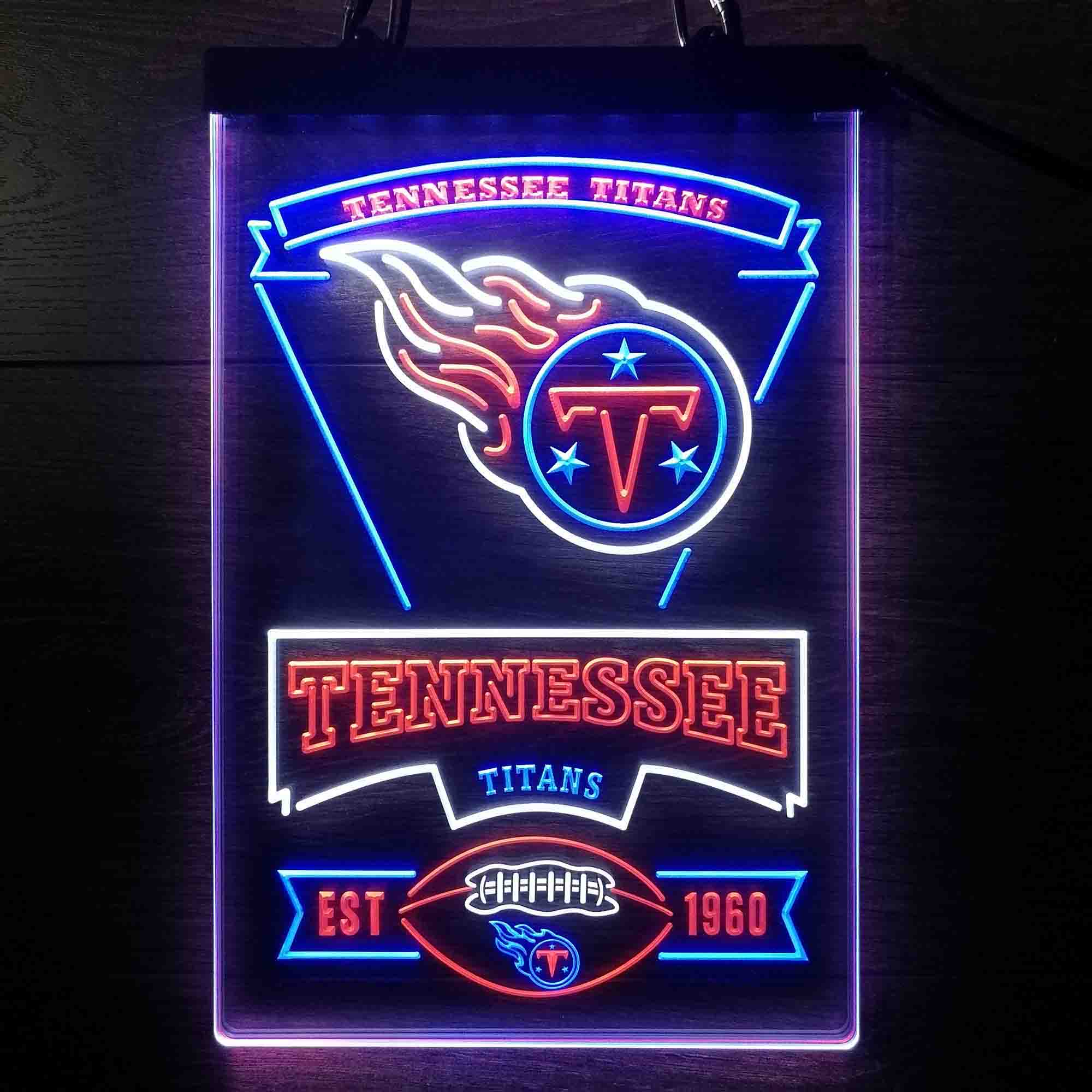 Tennessee Titans Neon LED Sign 3 Colors