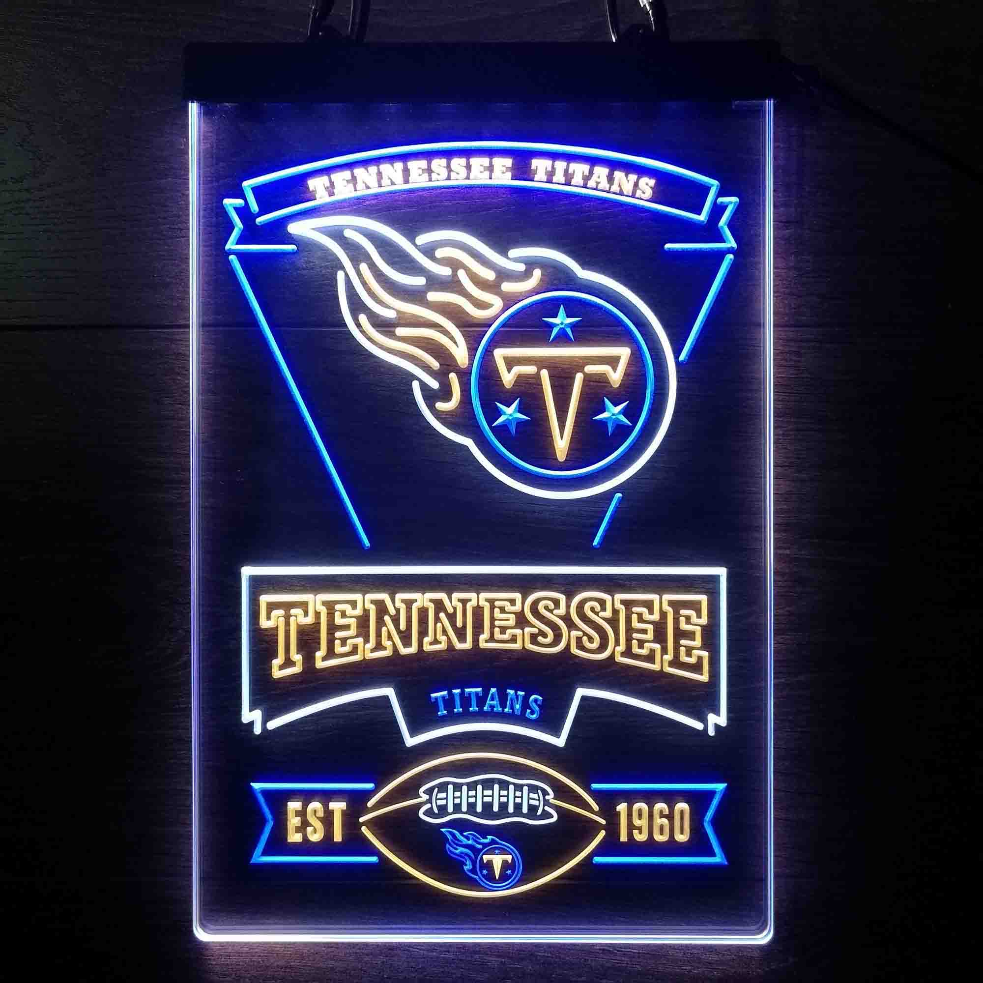 Tennessee Titans Neon LED Sign 3 Colors