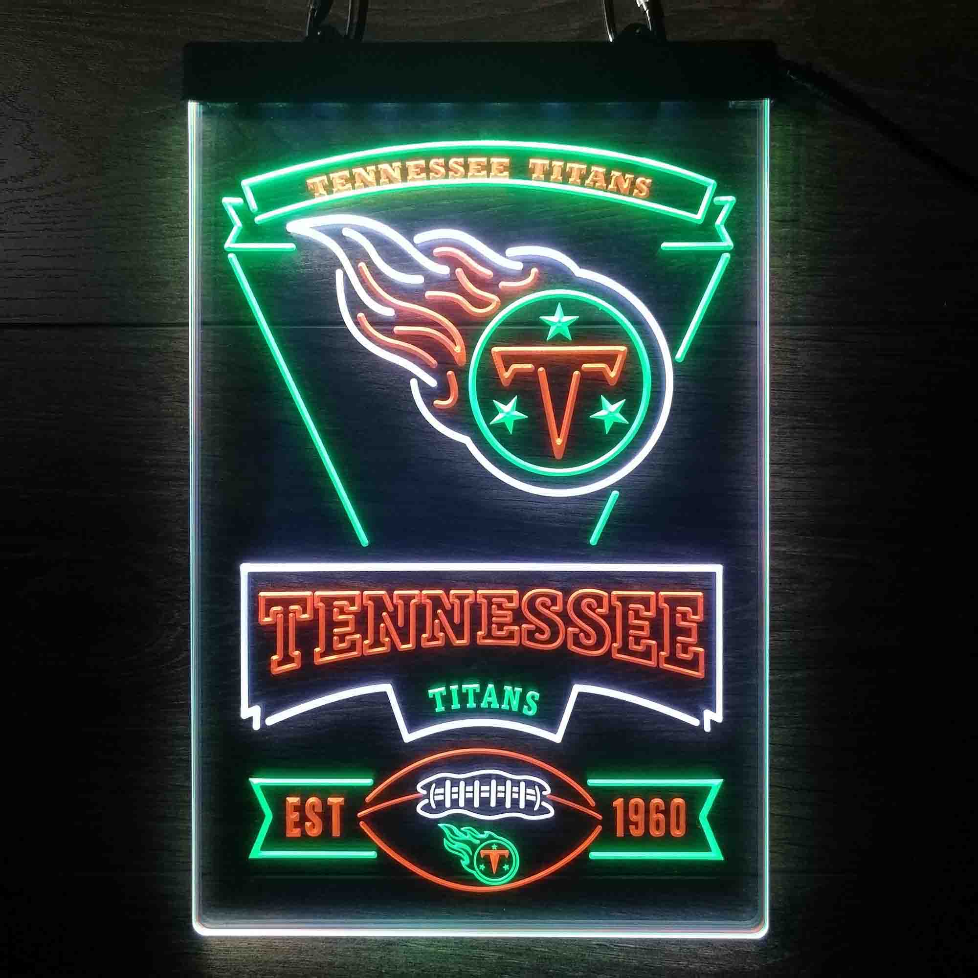 Tennessee Titans Neon LED Sign 3 Colors