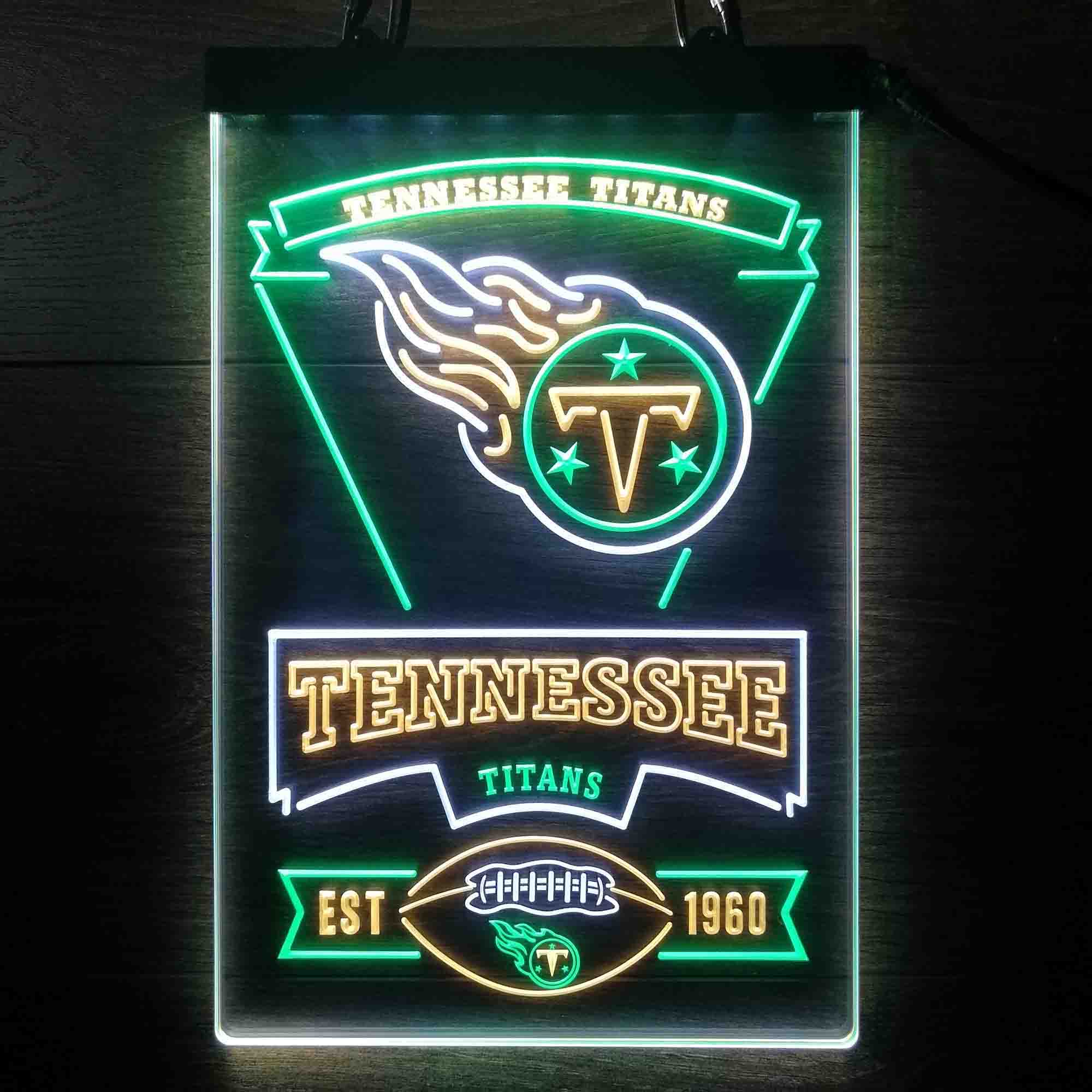 Tennessee Titans Neon LED Sign 3 Colors