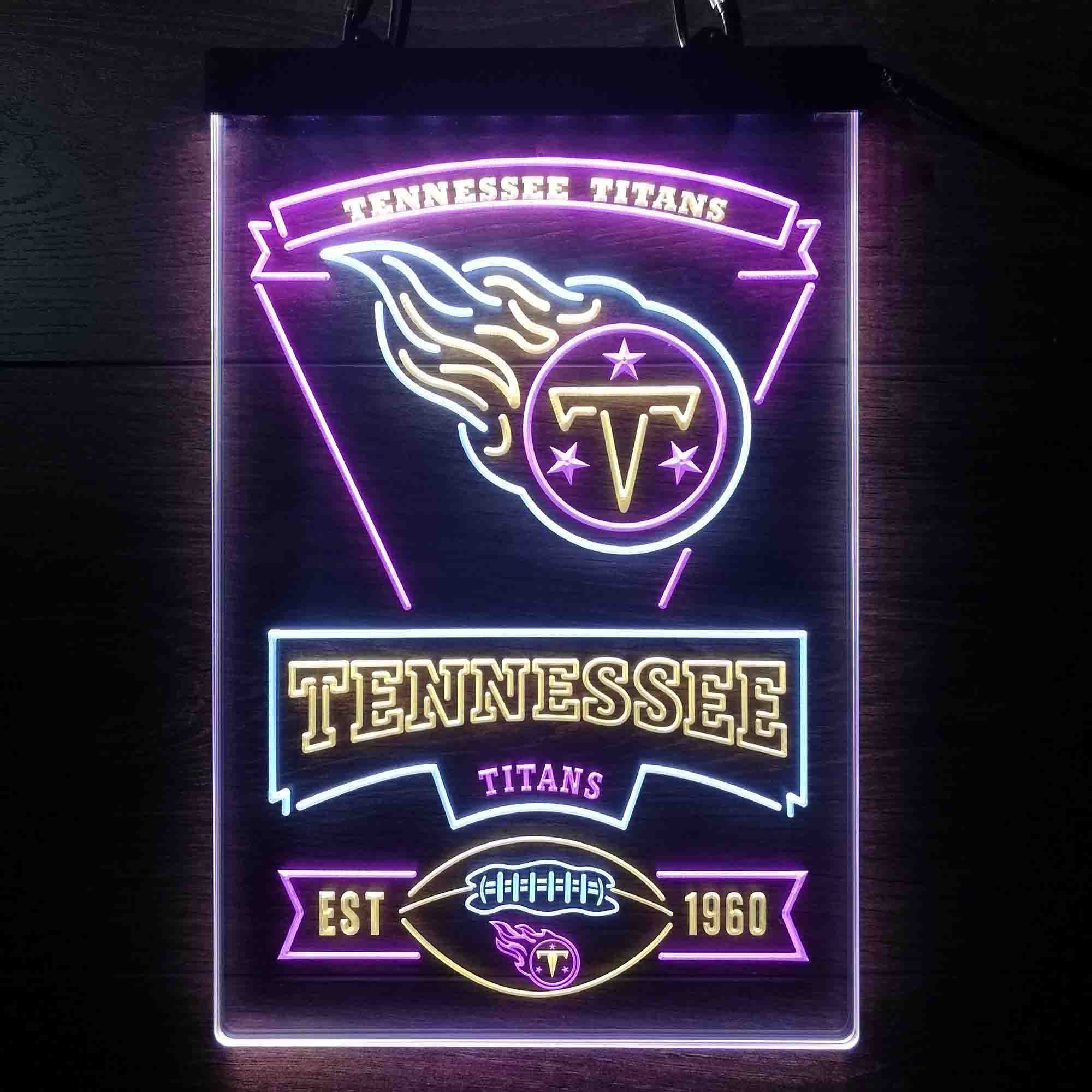 Tennessee Titans Neon LED Sign 3 Colors