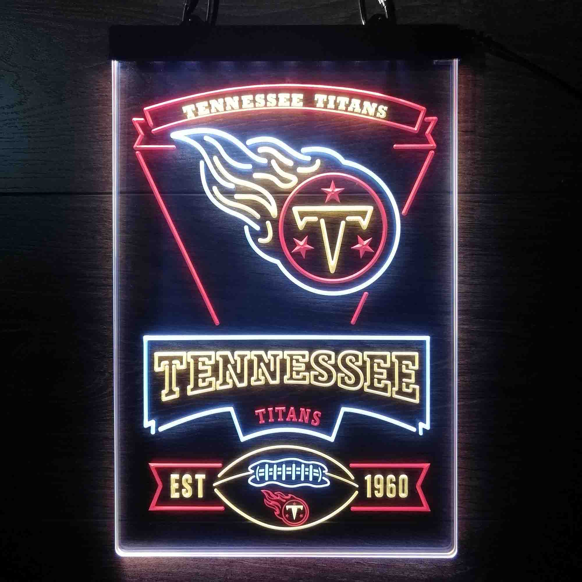 Tennessee Titans Neon LED Sign 3 Colors