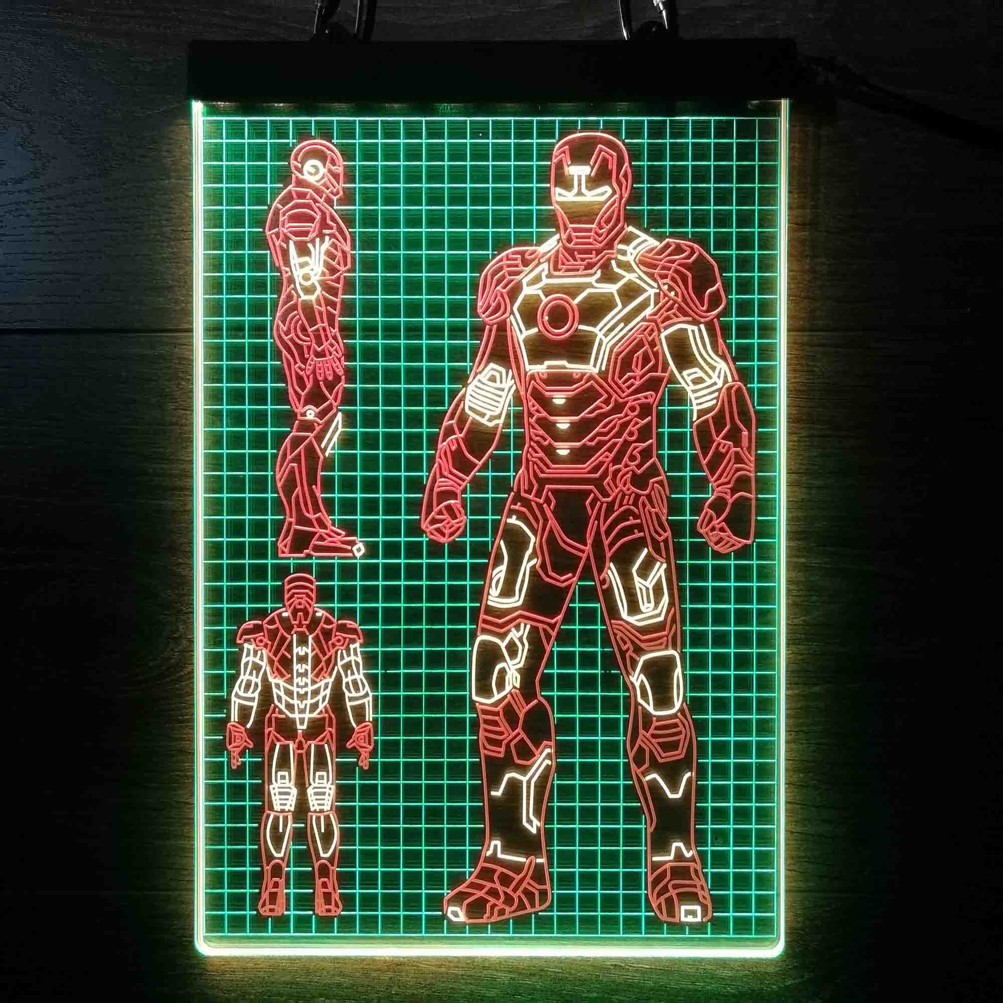 Iron Man MK43 Neon LED Sign 3 Colors