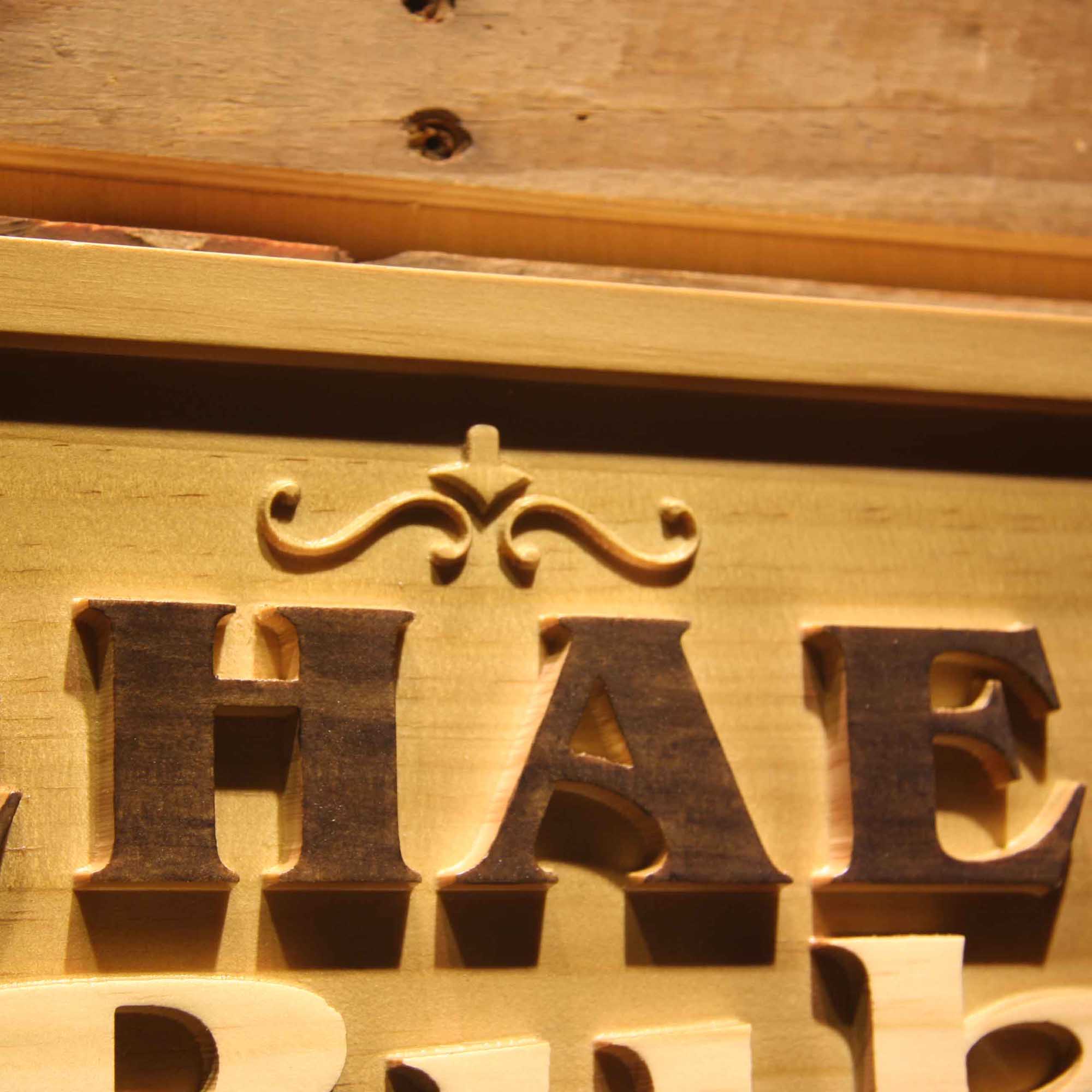 Personalized Soccer Pub Cheers Sport Bar Den Club Wood Engraved Wooden Sign
